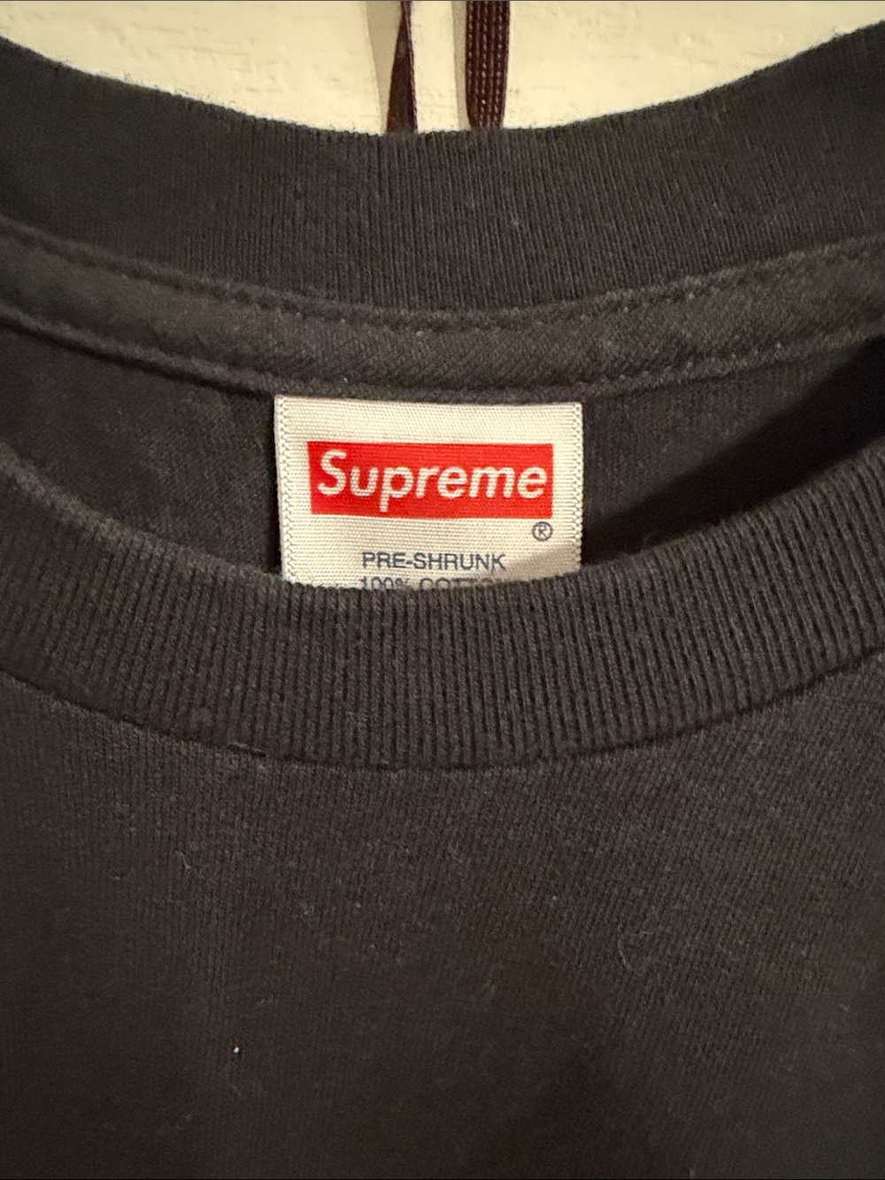 Supreme Black Tee with Red and Green Graphic - Picture 2 of 4